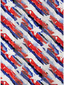 Red, White, and Blue Patriotic Flag Satin Scarf ( 4005 USA )