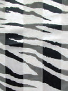 ZEBRA PRINT SCARF ( 1515 WHBK )