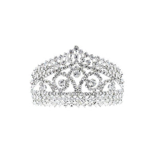 1 3/4" Children's Crown Tiara Comb ( 60671 ) - Ohmyjewelry.com