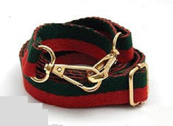 GREEN RED BAG STRAP ( 1010 GMT )