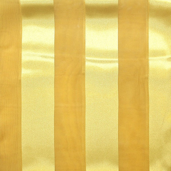 Gold Satin Stripe Scarf