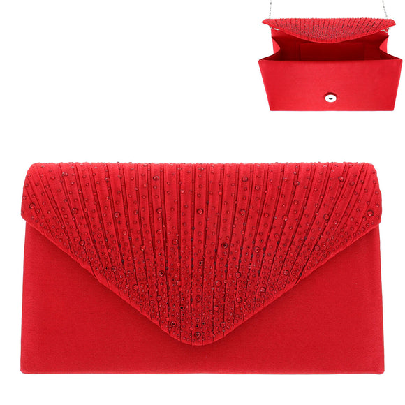 RED EVENING BAG ( 11676 RD )