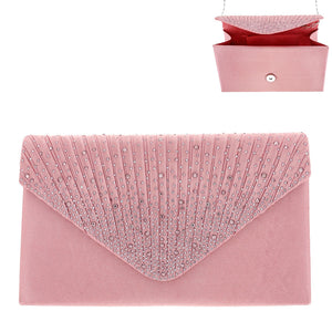 Giorgio Armani Starlit-Sky Tulle Evening Clutch Bag In Pink, 59% OFF