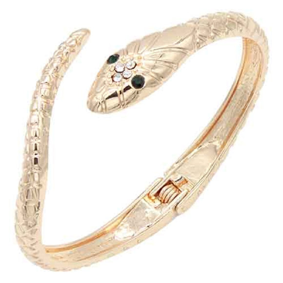 GOLD SNAKE BANGLE ( 5503 GD )