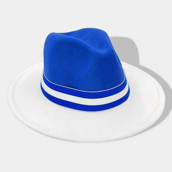 BLUE WHITE HAT ( 0344 BL )