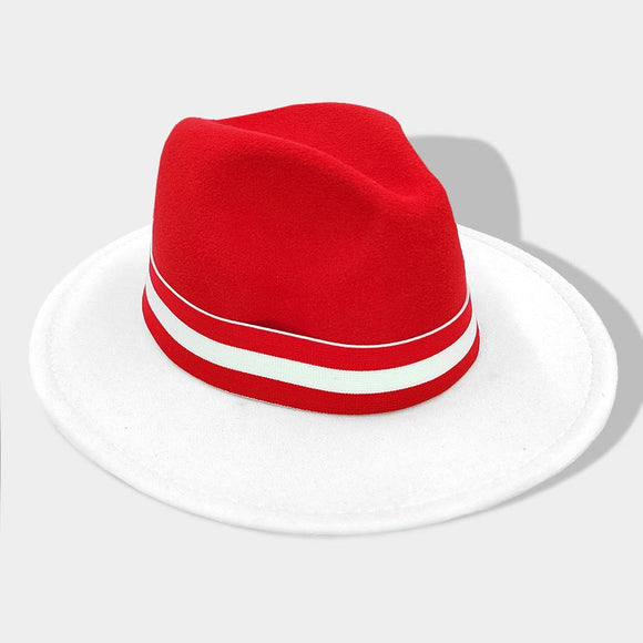 RED WHITE HAT ( 0344 RED )
