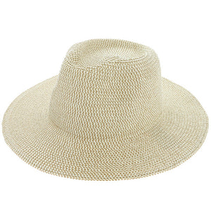 BEIGE FLOPPY BRIM PAPER BRAID PANAMA ( 2637 BG )