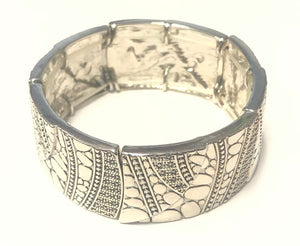 SILVER STRETCH BRACELET ( 5048 S )