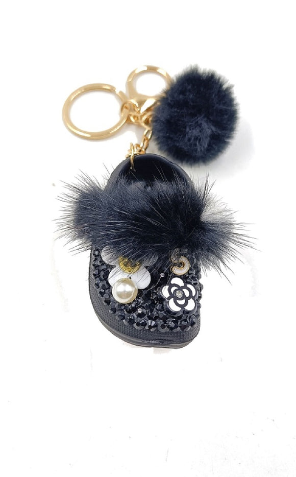 BLACK SHOE KEYCHAIN ( 0200 BK )