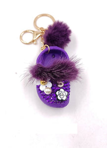 PURPLE SHOE KEYCHAIN ( 0200 PU )