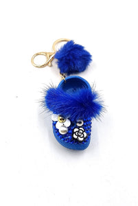 ROYAL BLUE SHOE KEYCHAIN ( 0200 RB )