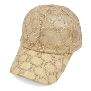 BEIGE BASEBALL HAT ( 2964 BR )