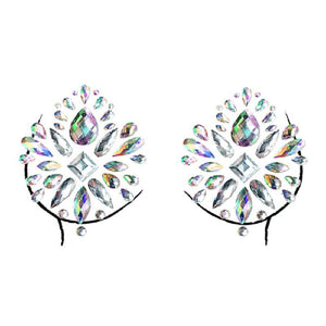 AB CLEAR Adhesive Body Jewel Stickers ( 2057 ) - Ohmyjewelry.com