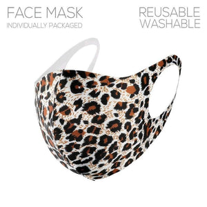 ANIMAL PRINT FACE MASK ( 04285 ) - Ohmyjewelry.com