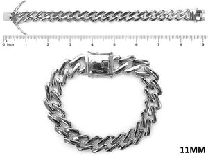 SILVER CHAIN BRACELET ( 5573 RH )