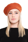 STRETCHY SOLID CLAY BERET ( 0011 ) - Ohmyjewelry.com