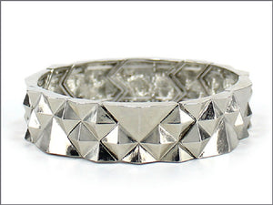 SILVER STRETCH BRACELET ( 04527 RD )