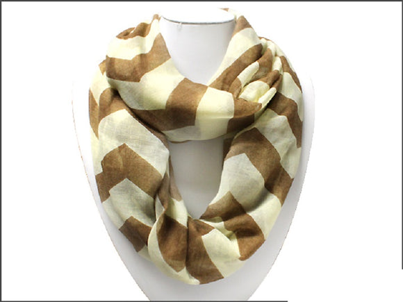 BROWN INFINITY SCARF ( 0031 IBR )