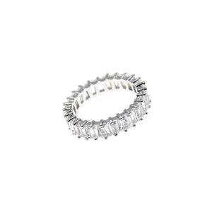 Silver Premium Cubic Zirconia Ring ( 1479 ) - Ohmyjewelry.com