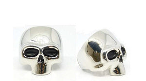 Silver Skull Stretch Ring