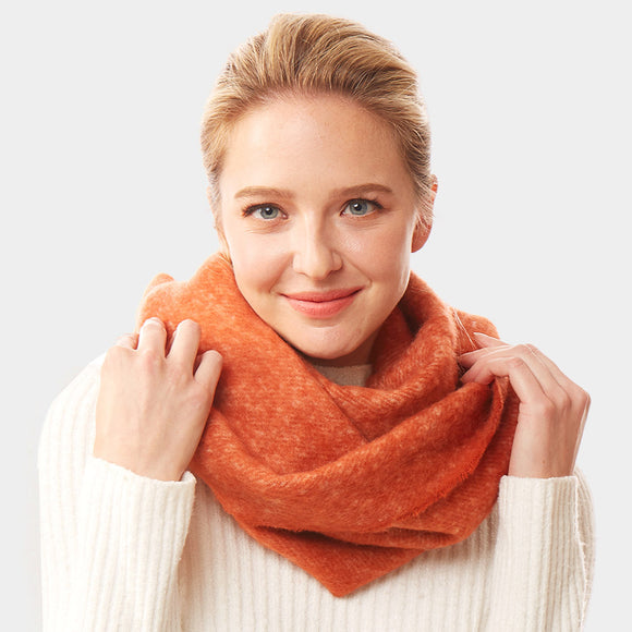 CORAL INFINITY SCARF ( 1244 CORAL )